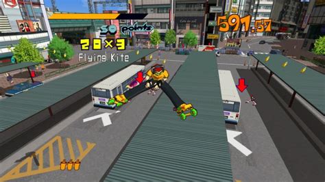  Jet Set Radio  セルシェード風グラフィックスで街を駆け抜けろ！